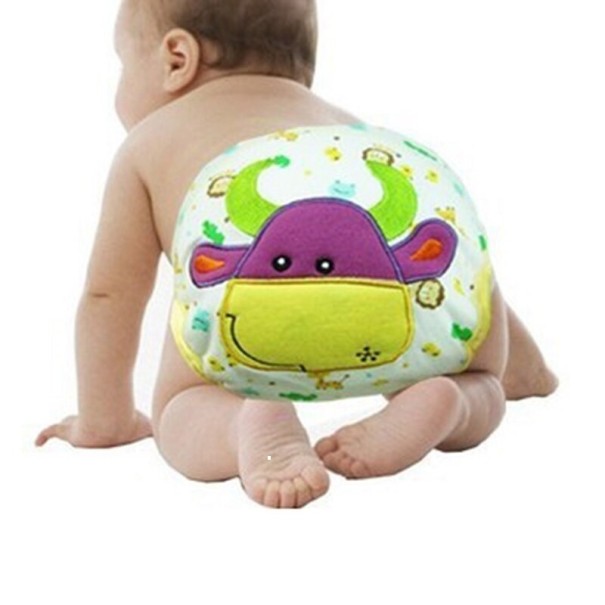 Babyblöjbyxor med djur 6-9 månader C