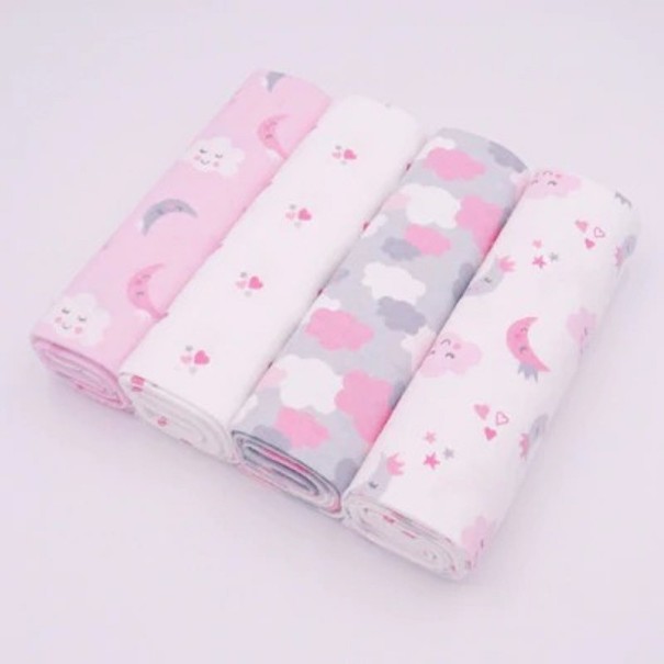 Babybomullsblöja 4 st E437 4