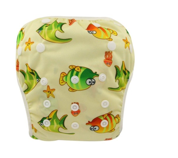 Babyluierbroekje met visjes 5