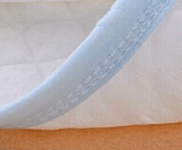 Babymat voor wieg blauw L