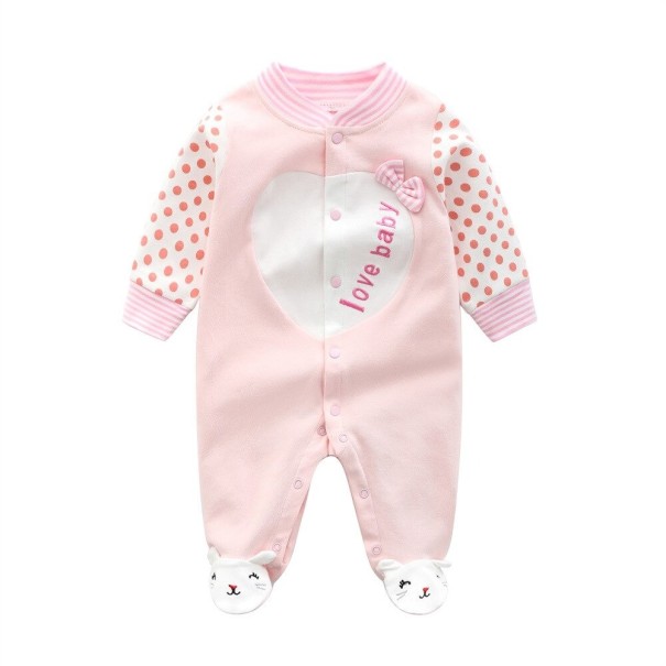 Babymeisjes jumpsuit T2640 6-9 maanden B