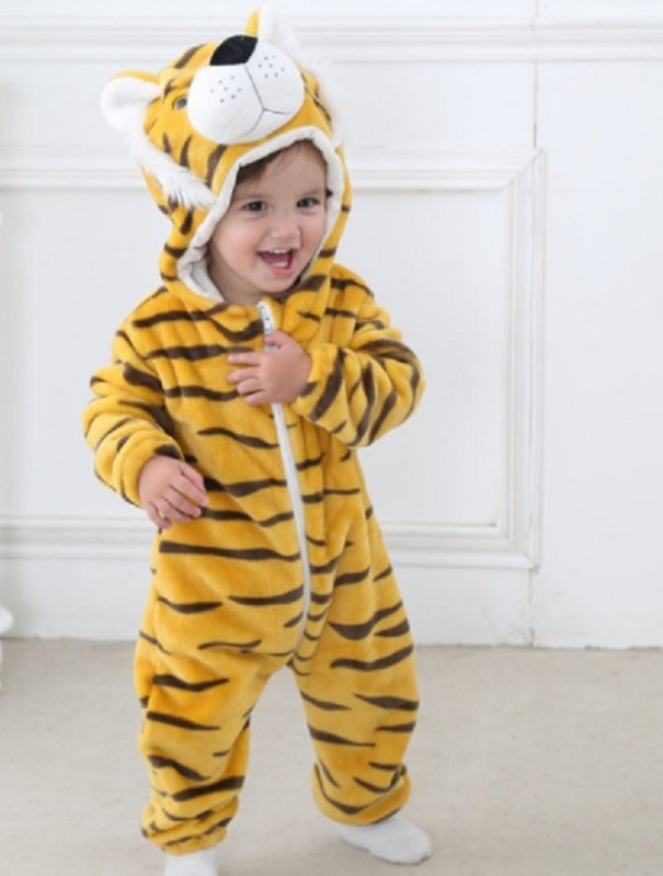 Babyoverall - Tiger 0-3 Monate