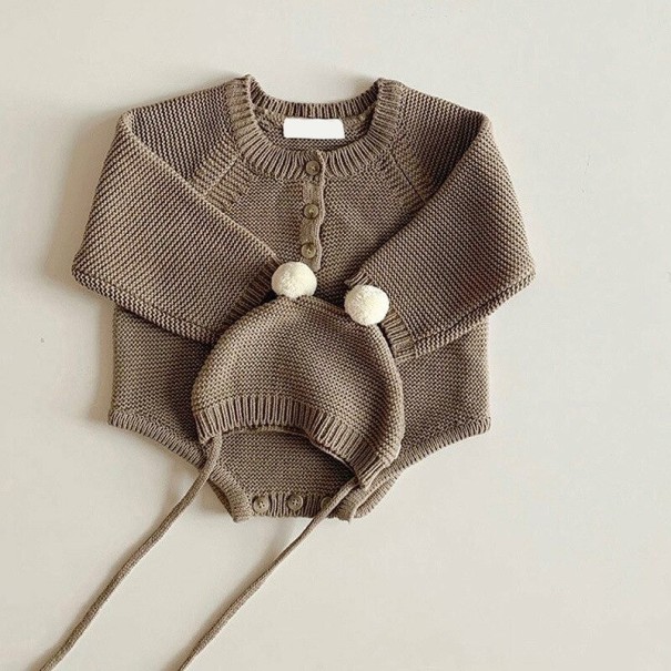 Babypunkte N837 braun 6-9 Monate