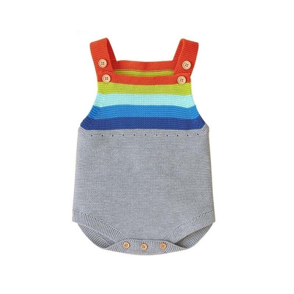 Babypunten N788 grijs 12-18 maanden
