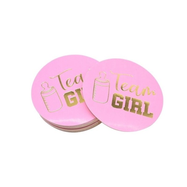 Babyshower stickers 24 stuks 3