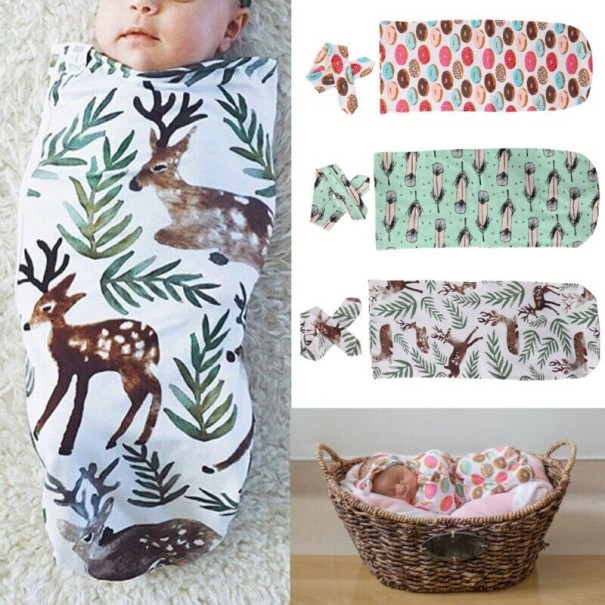 Babysvamp med pannband