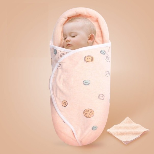 Babysvøb med velcro C1128 abrikos