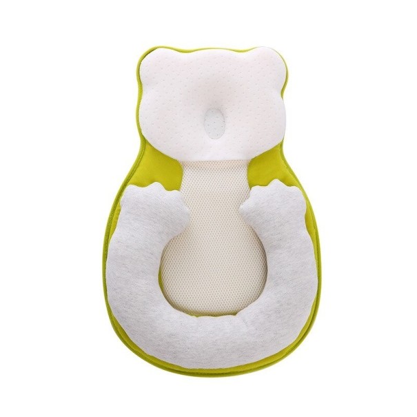 Babyzachte mat beer A2268 geel