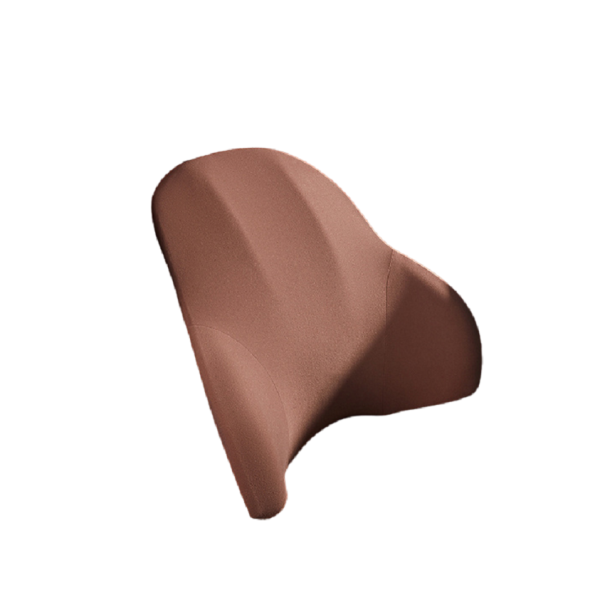 Back Massage Cushion for Car and Office Self-Massage Pillow for Car Vibrating Support Universal Massage Device brown