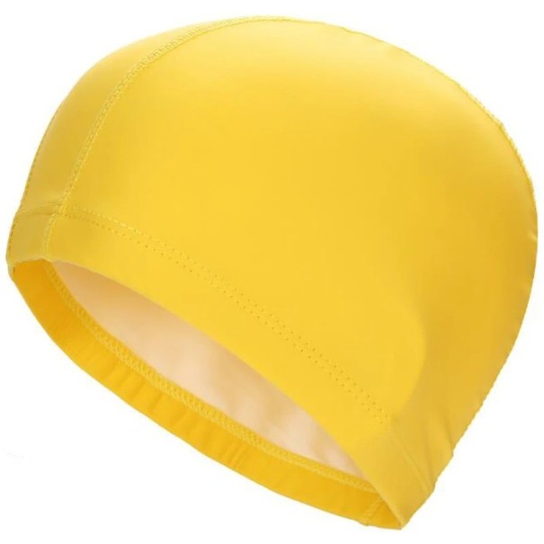 Badehætte Vandtæt badehætte Sportsbadehætte 20 x 25 cm gul