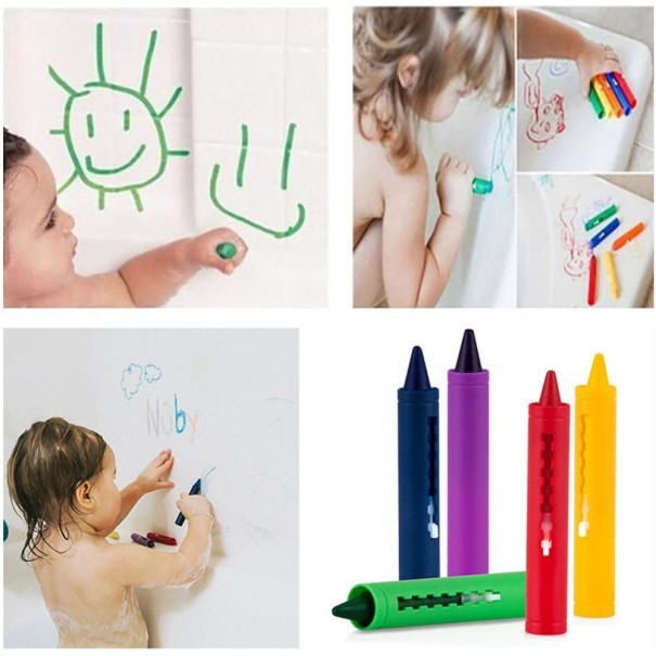 Badekarsfarveblyanter 6 stk. 1