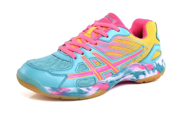 Badmintonschuhe hellblau 35