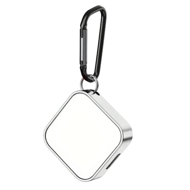Bærbar trådløs oplader til Apple Watch med 8-pin + Type C, dual interface, hurtig opladning til Series 1-9, SE, Ultra, 5V 1A hvid