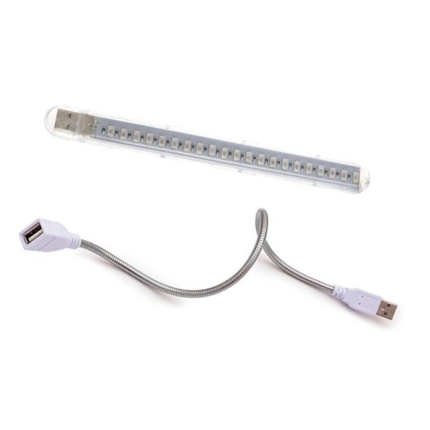 Bærbar USB-vækstlampe med 21 LED&#39;er 1