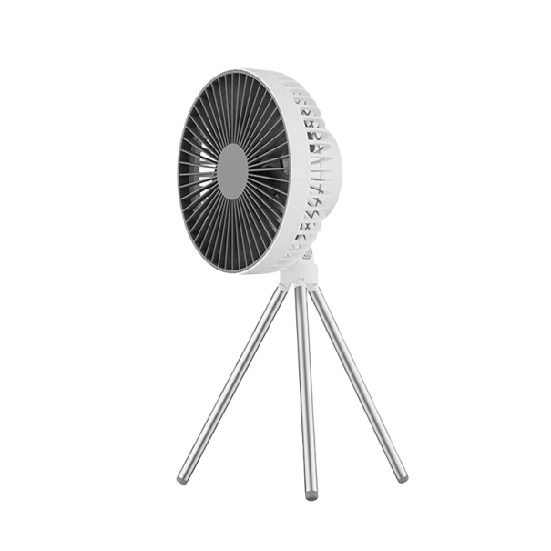 Bærbar ventilator hvid