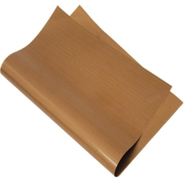 Bagemåtte i glasfiber 40 x 30 cm brun