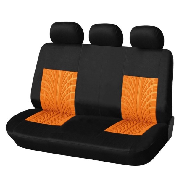 Bagsædebetræk til bilen orange