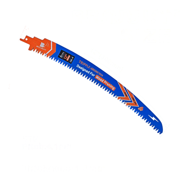 Bågskärande blad för svansåg 300 mm För torrt och vått trä Krom-vanadinstål 6 TPI Skärblad 1
