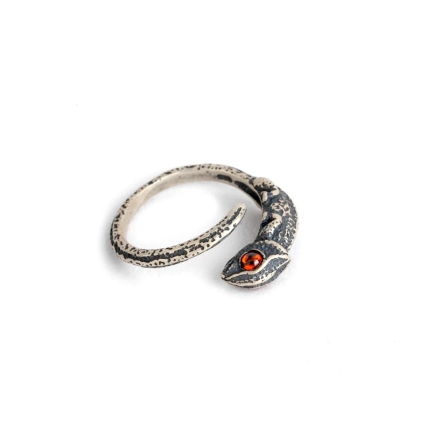 Bague avec caméléon 1