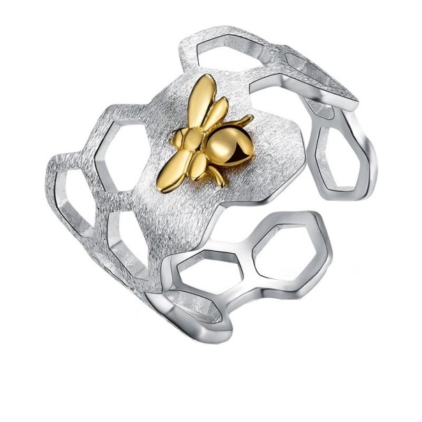Bague femme avec abeille 1