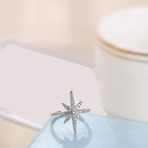 Bague femme avec étoile D2201 1