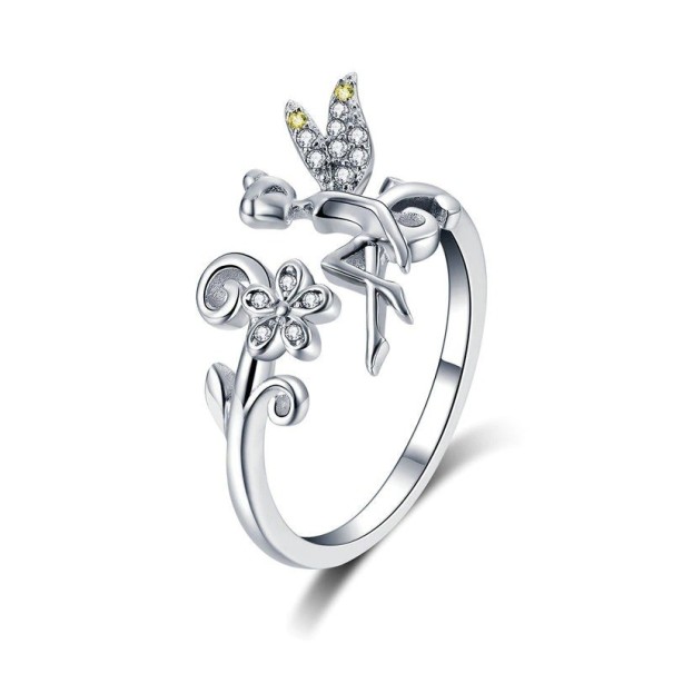 Bague femme avec fée 1