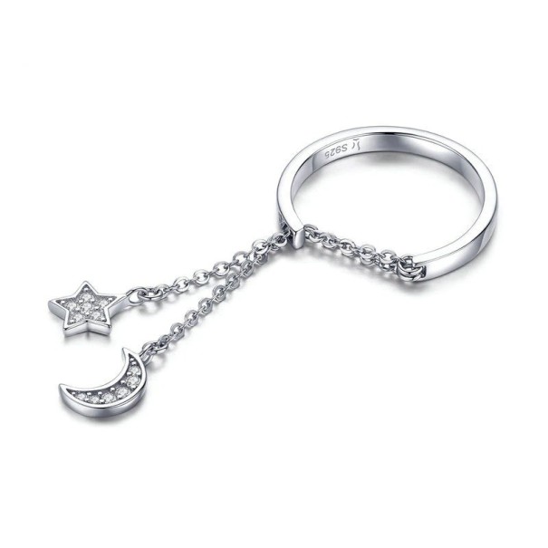 Bague femme avec lune D1960 1