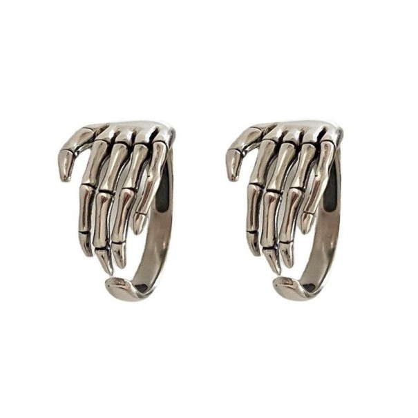 Bague femme avec main 2 pcs 1
