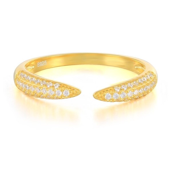 Bague femme D1338 doré 2