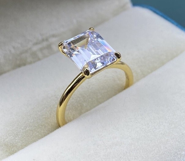 Bague Femme D1752 doré 9