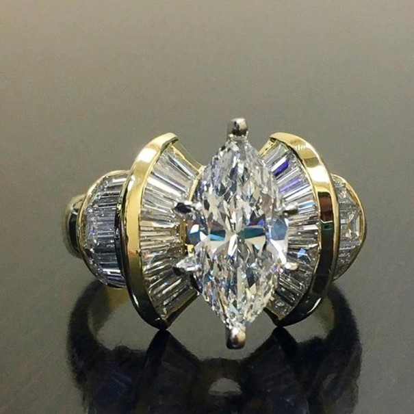 Bague femme D2814 7