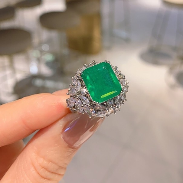 Bague Femme J431 vert