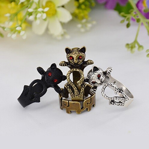 Bague pour chat J1953 argenté