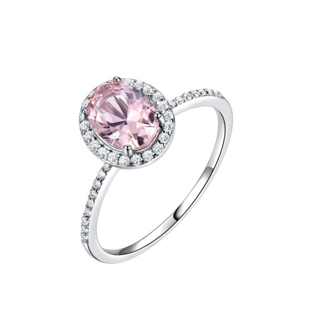 Bague pour femme D2232 rose clair 9