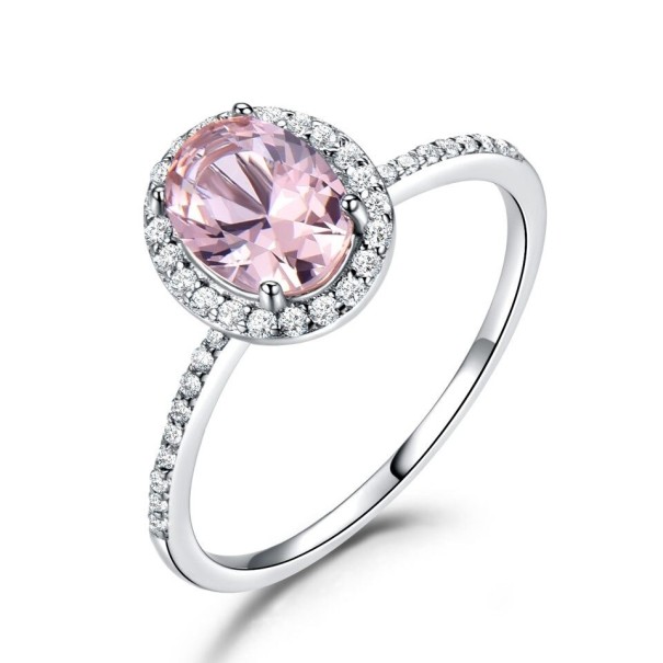 Bague pour femme D2366 rose clair 5