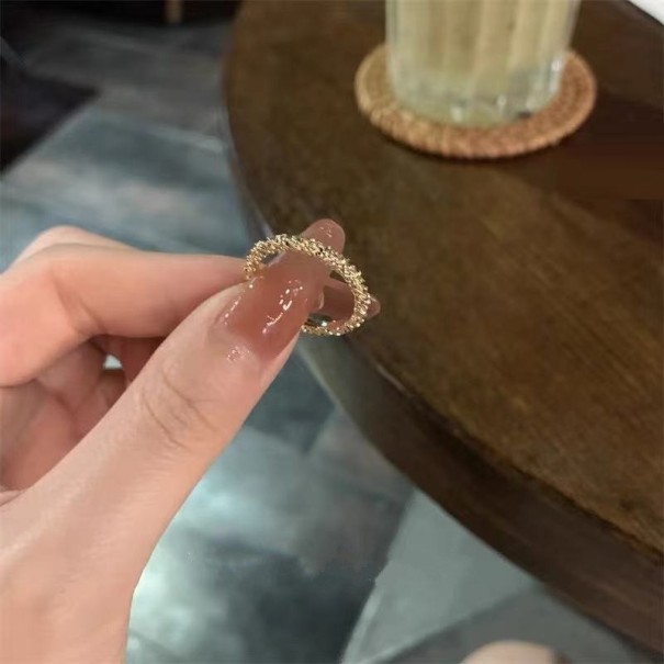 Bague pour femme D854 doré 8