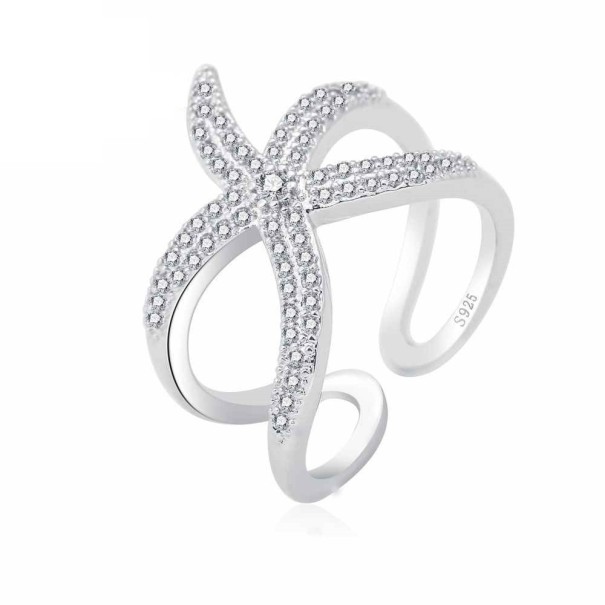 Bague pour femme étoile de mer 1