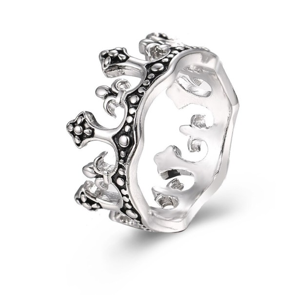 Bague pour homme couronne 10