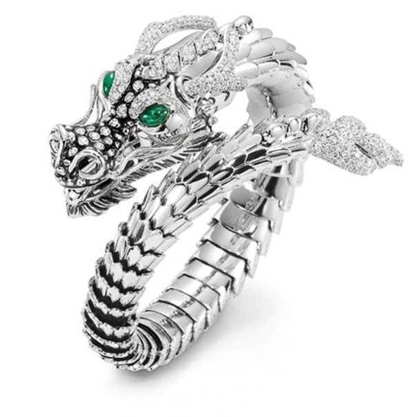 Bague pour homme dragon D2564 1