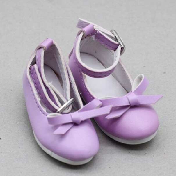 Bailarinas con lazo para muñeca A141 lavanda
