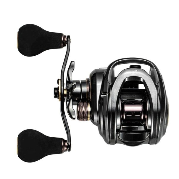 Baitcastingový naviják 5,4:1 s brzdou 9,5 kg a 11+1 ložisky Standardní cívka Černo-šedý Pro levou ruku Na mořský rybolov i lov chobotnic 1