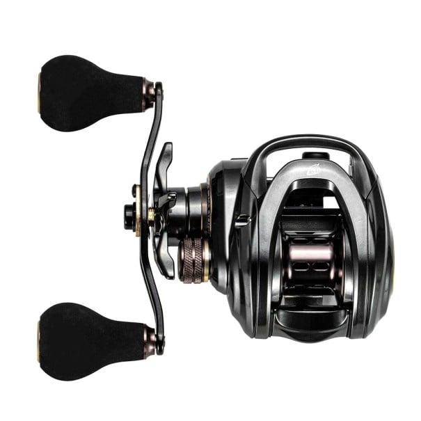 Baitcastingový naviják 7,2:1 s brzdou 9,5 kg a 11+1 ložisky Hluboká cívka Černo-šedý Pro levou ruku Na mořský rybolov i lov chobotnic 1