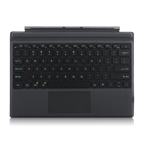 Bakgrundsbelyst tangentbord för Microsoft Surface Pro 1