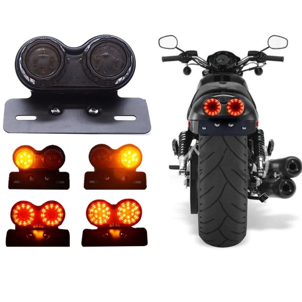 Bakre LED-bromsljus för motorcykel N64