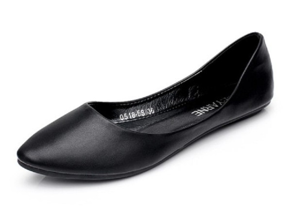 Balerini de dama Erin J1113 din piele negru 39