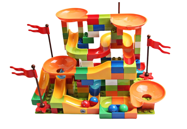 Ball Track Construction Set 154 Pieces 1