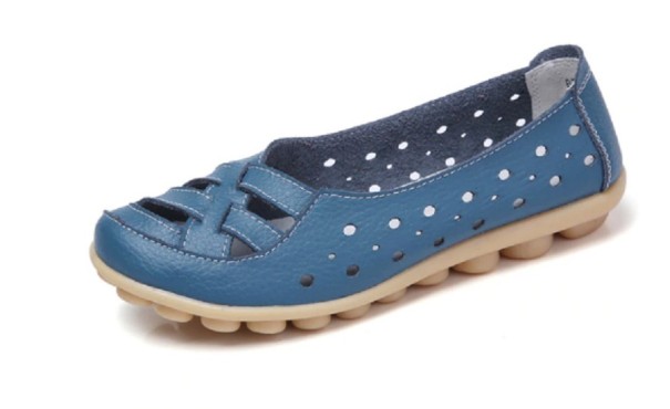 Ballerinas für Damen blau 44