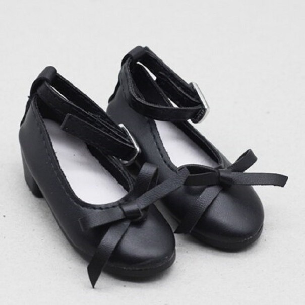 Ballerinat rusetilla nukelle A141 musta