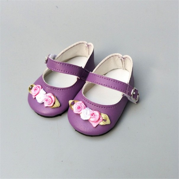 Ballerine per bambola viola
