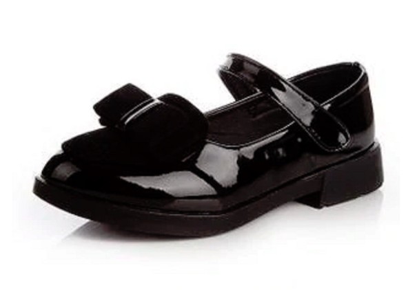 Ballerines laqués pour filles Nina noir 31